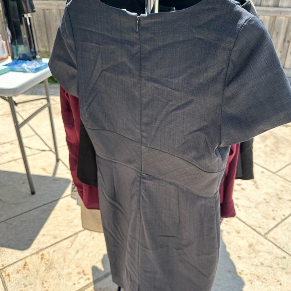 Banana republic wool mix business dress navy size 6 - Picture 2 of 3